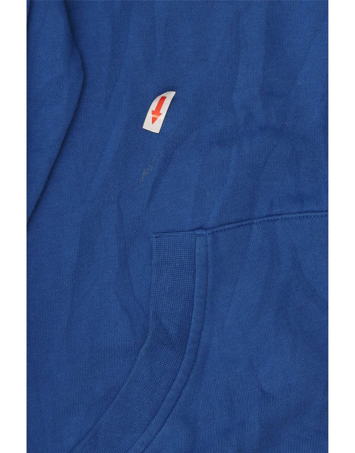 Asics Hombre Graphic Sudadera Con Capucha Jumper Azul Medio Algodón