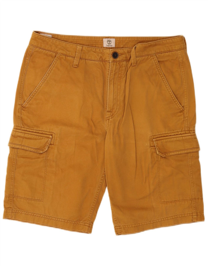 Timberland Pantalones cortos cargo regulares para hombre W34 Algodón marrón grande