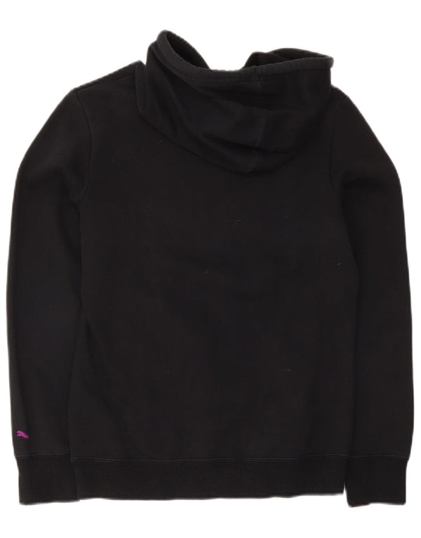 Puma Mujer Graphic Sudadera con capucha Jumper UK 14 Medium Negro