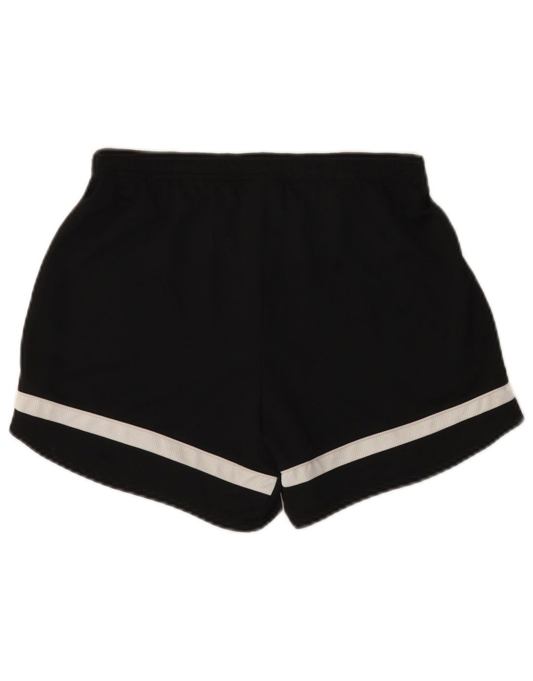 Nike - Pantalones cortos deportivos para mujer (talla 8), color negro, poliéster