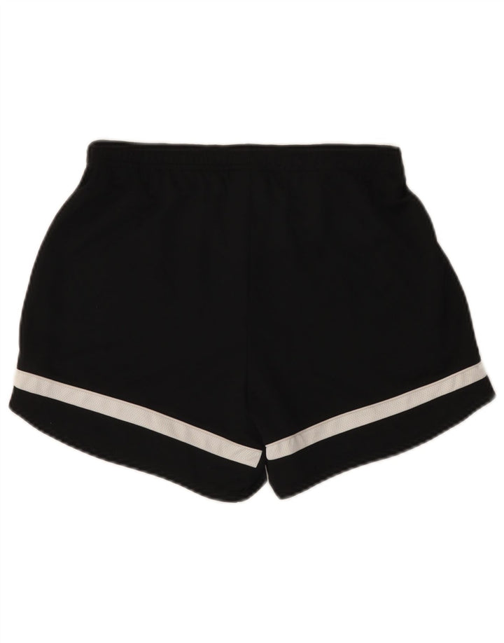 Nike - Pantalones cortos deportivos para mujer (talla 8), color negro, poliéster