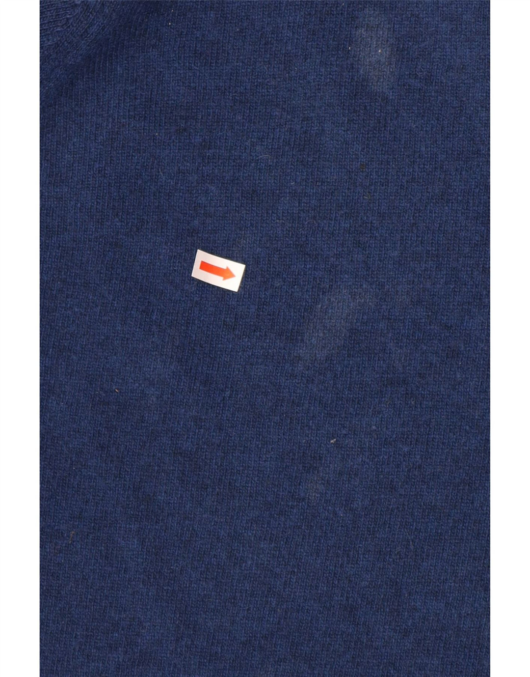 Barbour Suéter De Cuello Redondo Para Hombre Pequeño De Lana De Cordero Azul Marino