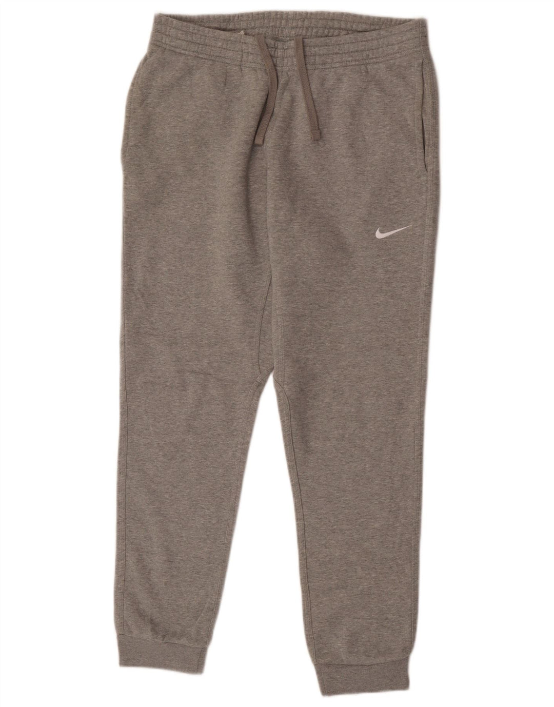 Nike - Pantalones de chándal para hombre, color gris, algodón