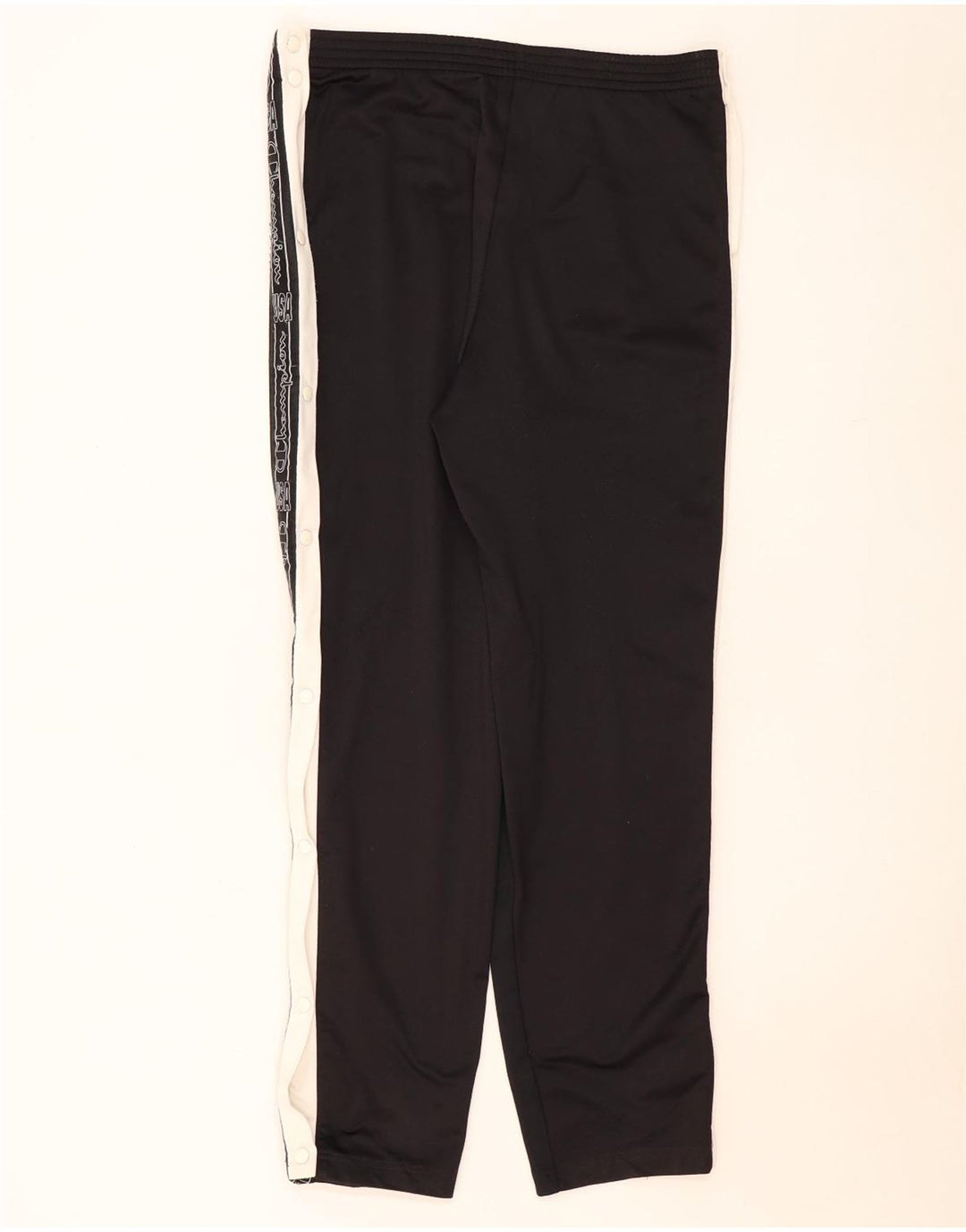 Champion Pantalones De Chándal Estampados En Negro Mediano Colorblock