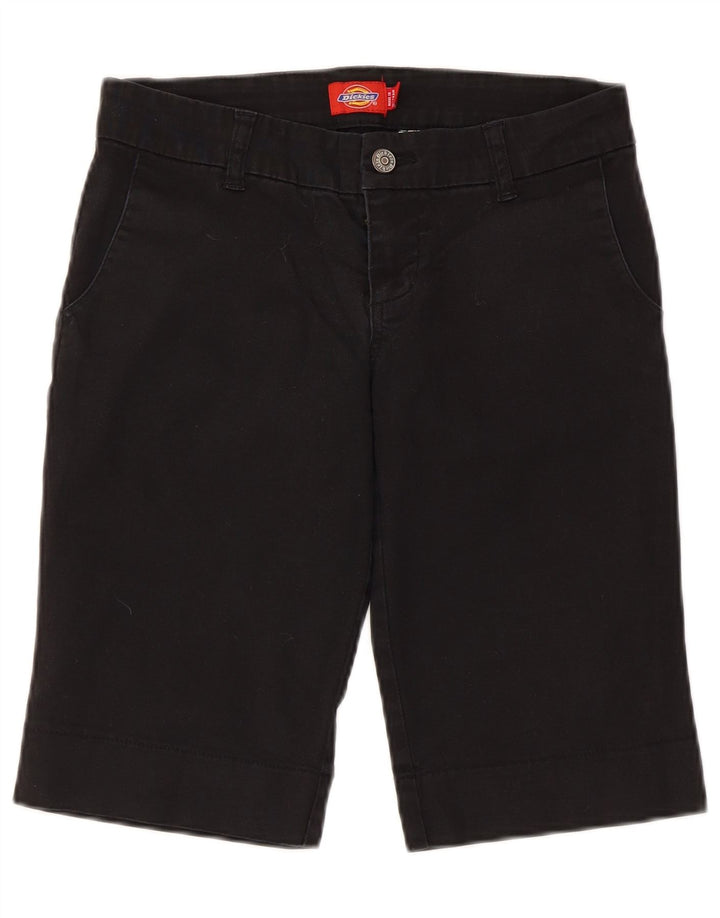 Dickies Pantalones cortos chinos para mujer US 3 Small W28 Algodón negro