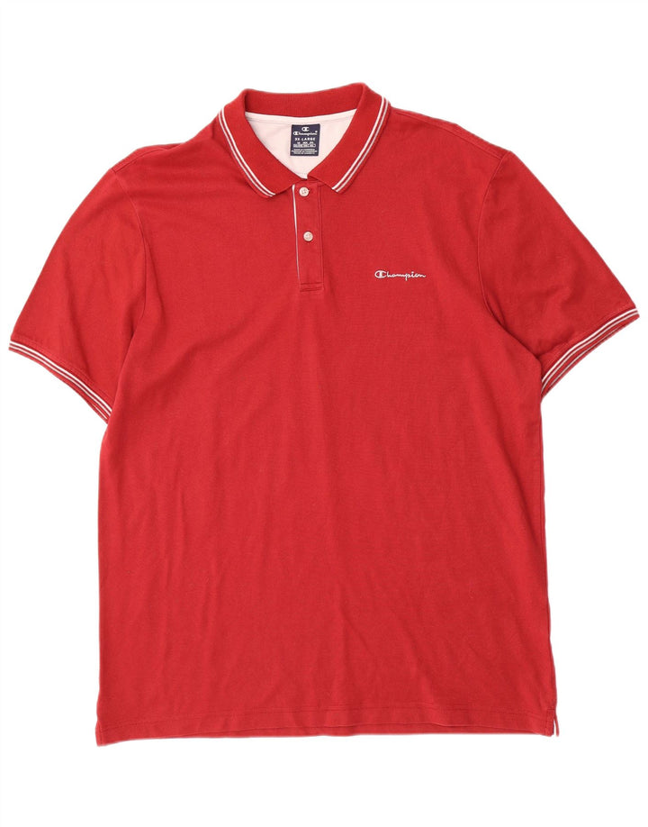 CHAMPION Polo para hombre 3XL Rojo