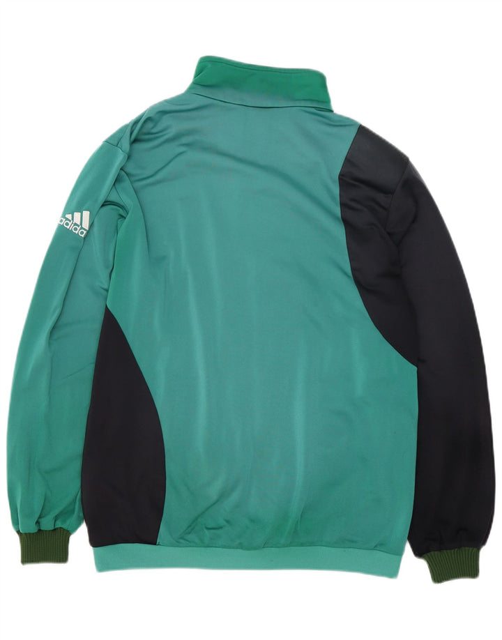 Adidas - Chaqueta de chándal para hombre, talla 40/42, color verde medio