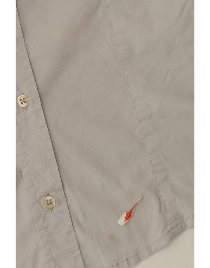 Camisa Calvin Klein Jeans para mujer Reino Unido 12 Algodón gris medio