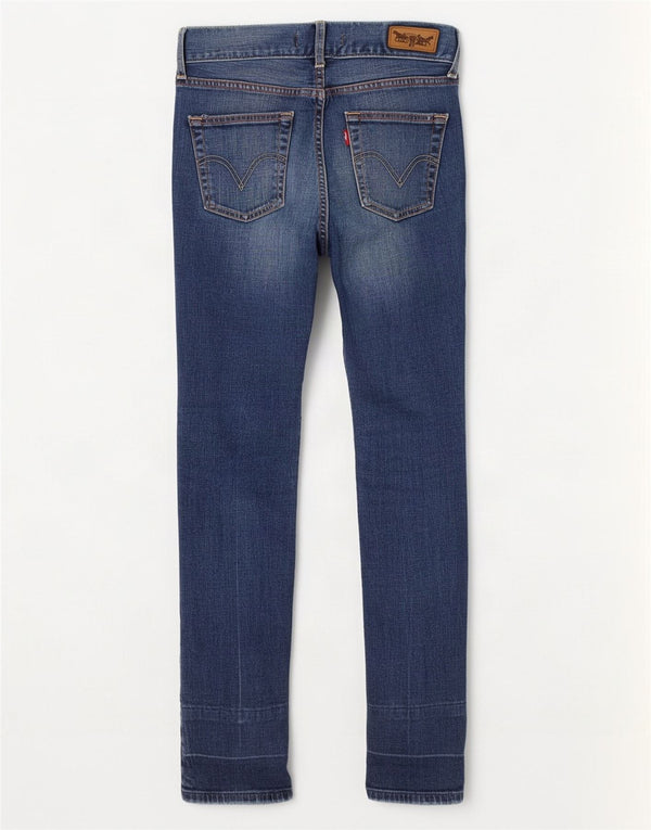 Levi's Mujer Patty Anne Slim Vaqueros Rectos W28 L31 Algodón Azul