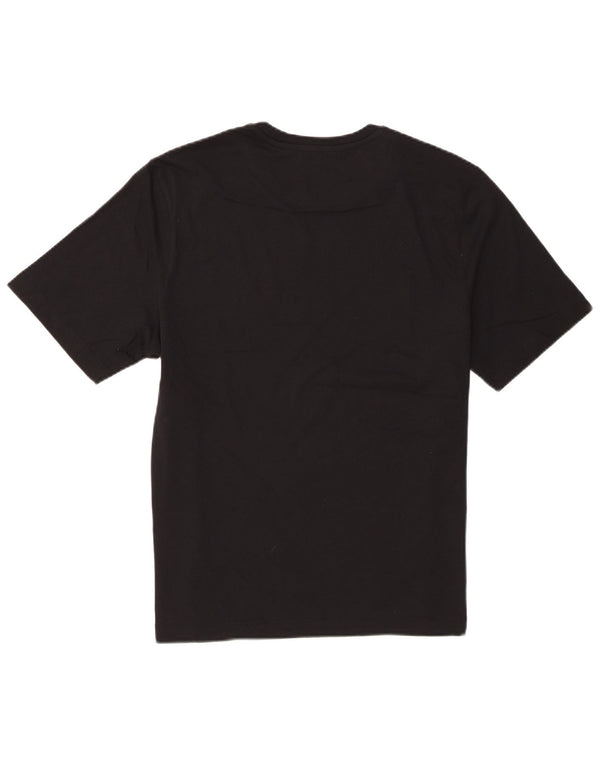 Ted Baker - Camiseta de corte regular para hombre, talla 4, algodón negro grande