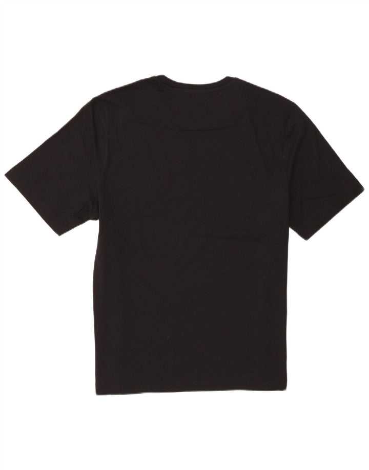 Ted Baker - Camiseta de corte regular para hombre, talla 4, algodón negro grande