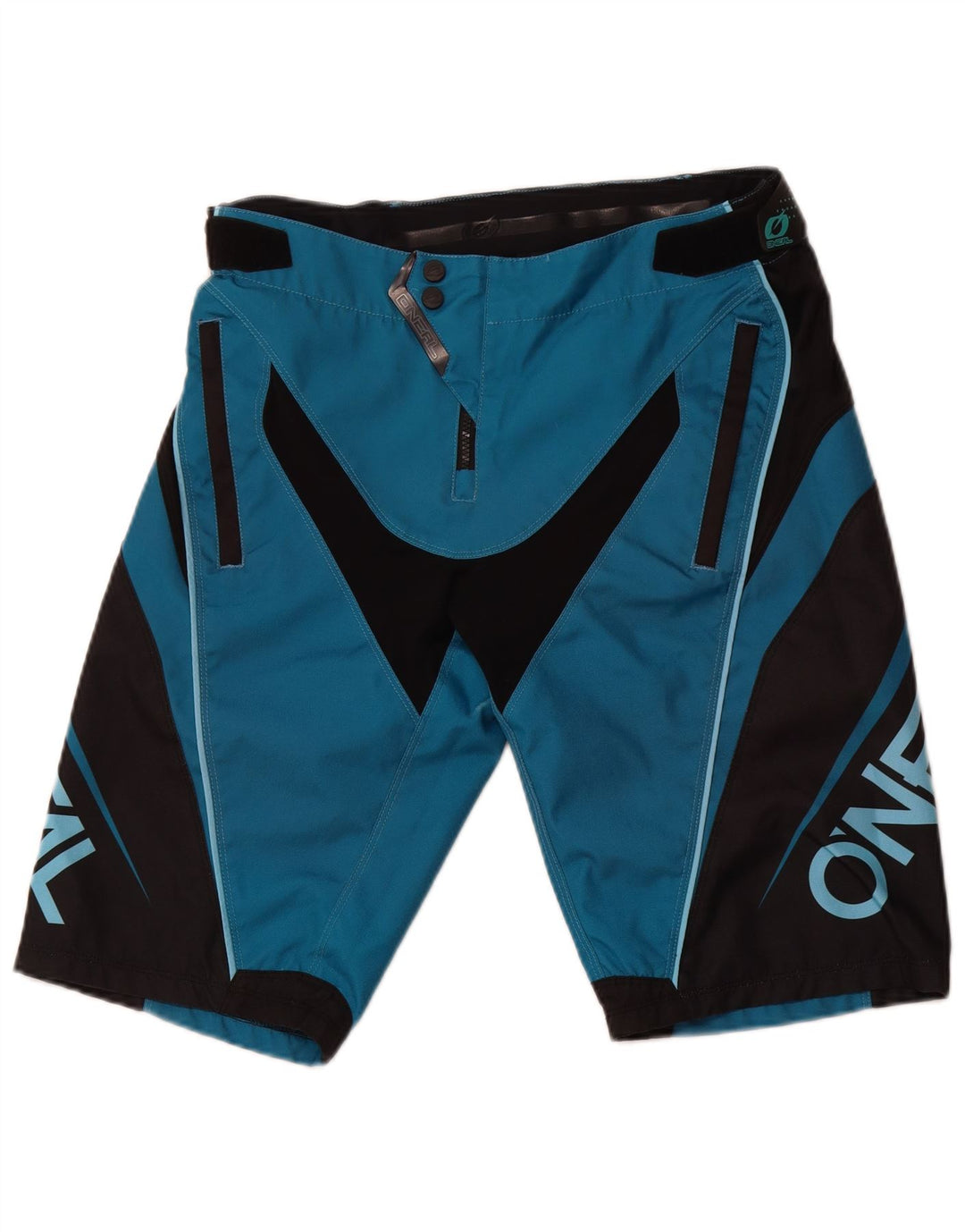 O'NEAL Mens Graphic Cargo Shorts Grande Azul Colorblock Poliéster