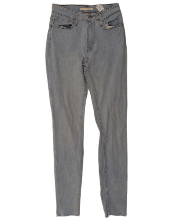 Levi's Vaqueros pitillo de talle alto 721 para mujer W28 L32 Algodón azul