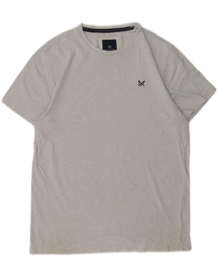 Crew Clothing Camiseta para hombre Top Algodón gris medio