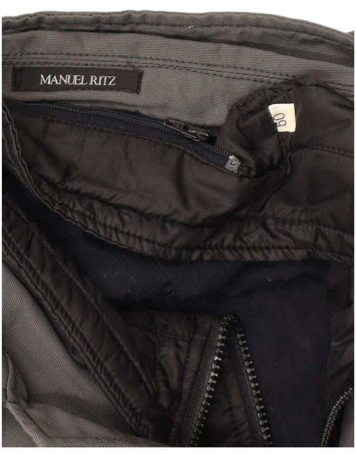 Manuel Ritz Chaqueta utilitaria para hombre UK 44 2XL Gris