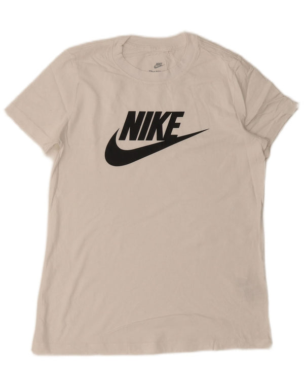 NIKE Camiseta gráfica para hombre Top Small White Cotton
