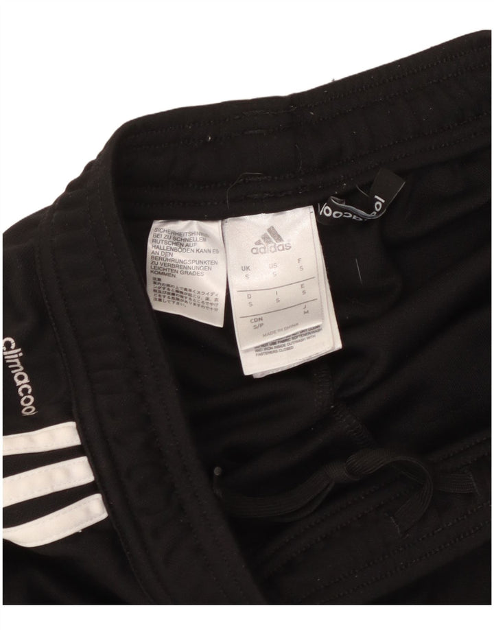 Adidas Mens Climacool Chándal Pantalones Pequeños Negro Poliéster