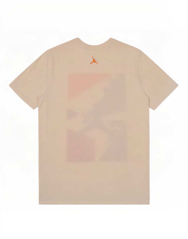 Jordan - Camiseta gráfica para hombre, talla grande, algodón blanco