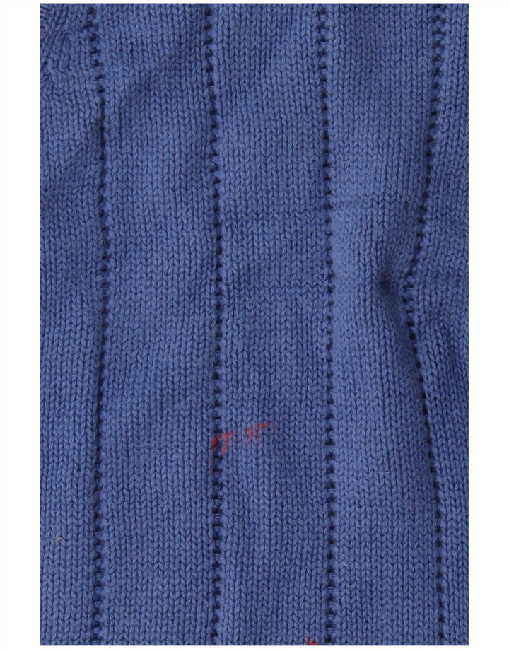 Izod - Camiseta sin mangas para mujer, talla 40, talla grande, algodón azul Argyle/Diamond