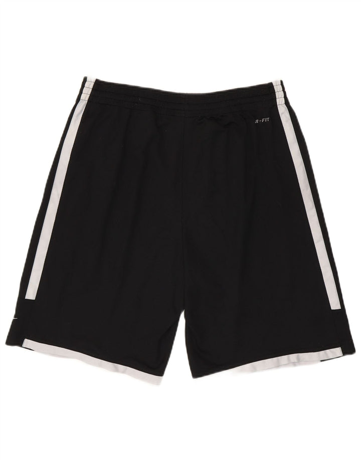 Nike - Pantalones cortos deportivos Dri Fit para hombre, poliéster color block, color negro, pequeño