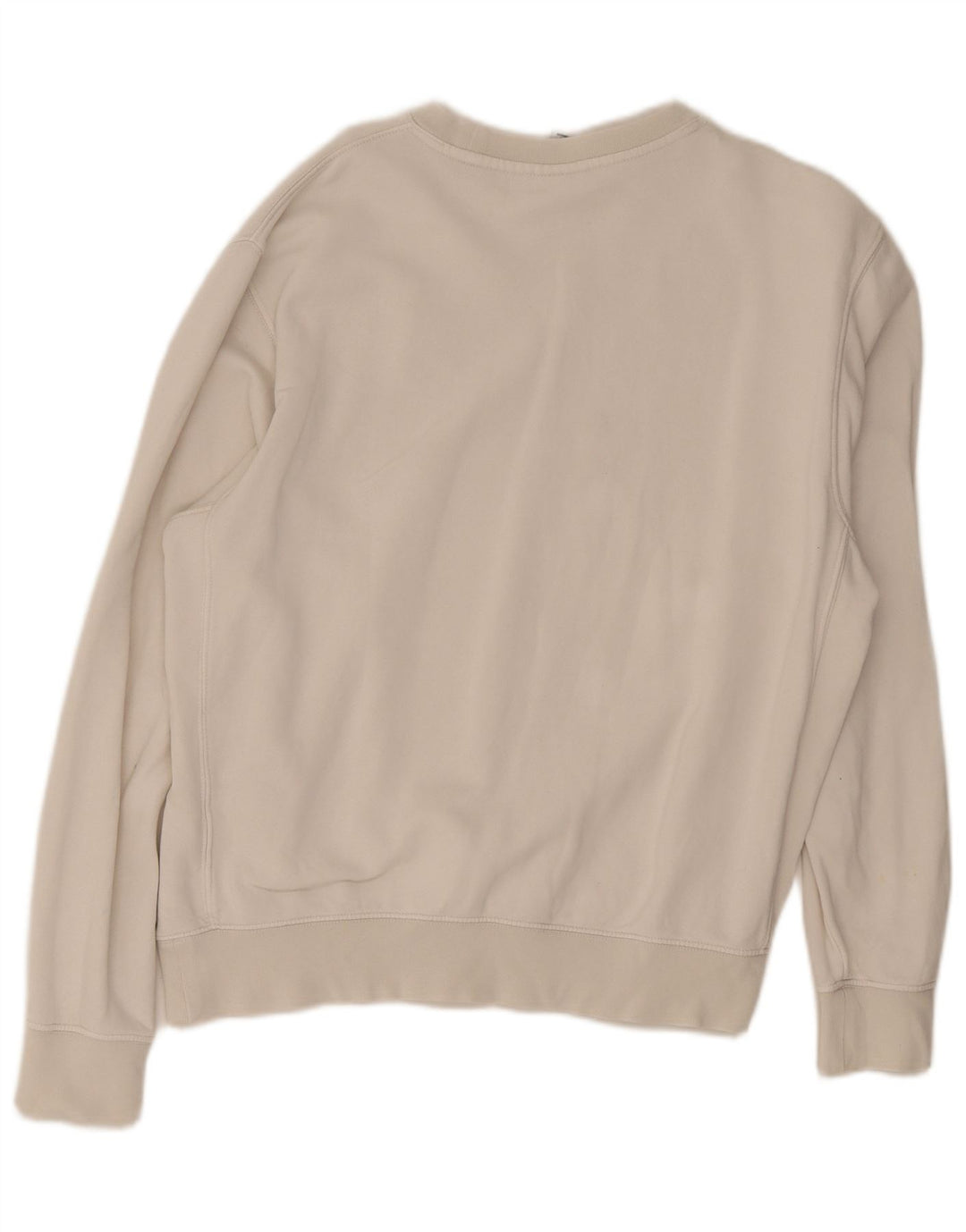 Nike Sudadera con gráfico gráfico tipo jersey de algodón blanco mediano