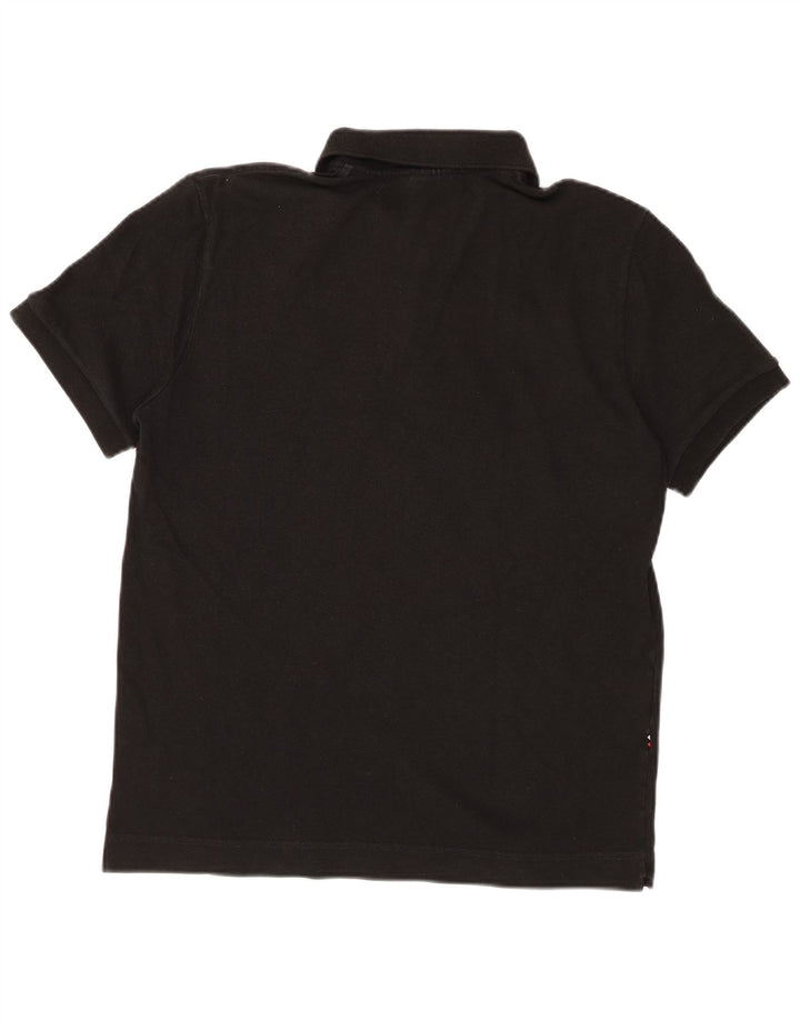 LACOSTE Polo para hombre talla 5 grande algodón negro