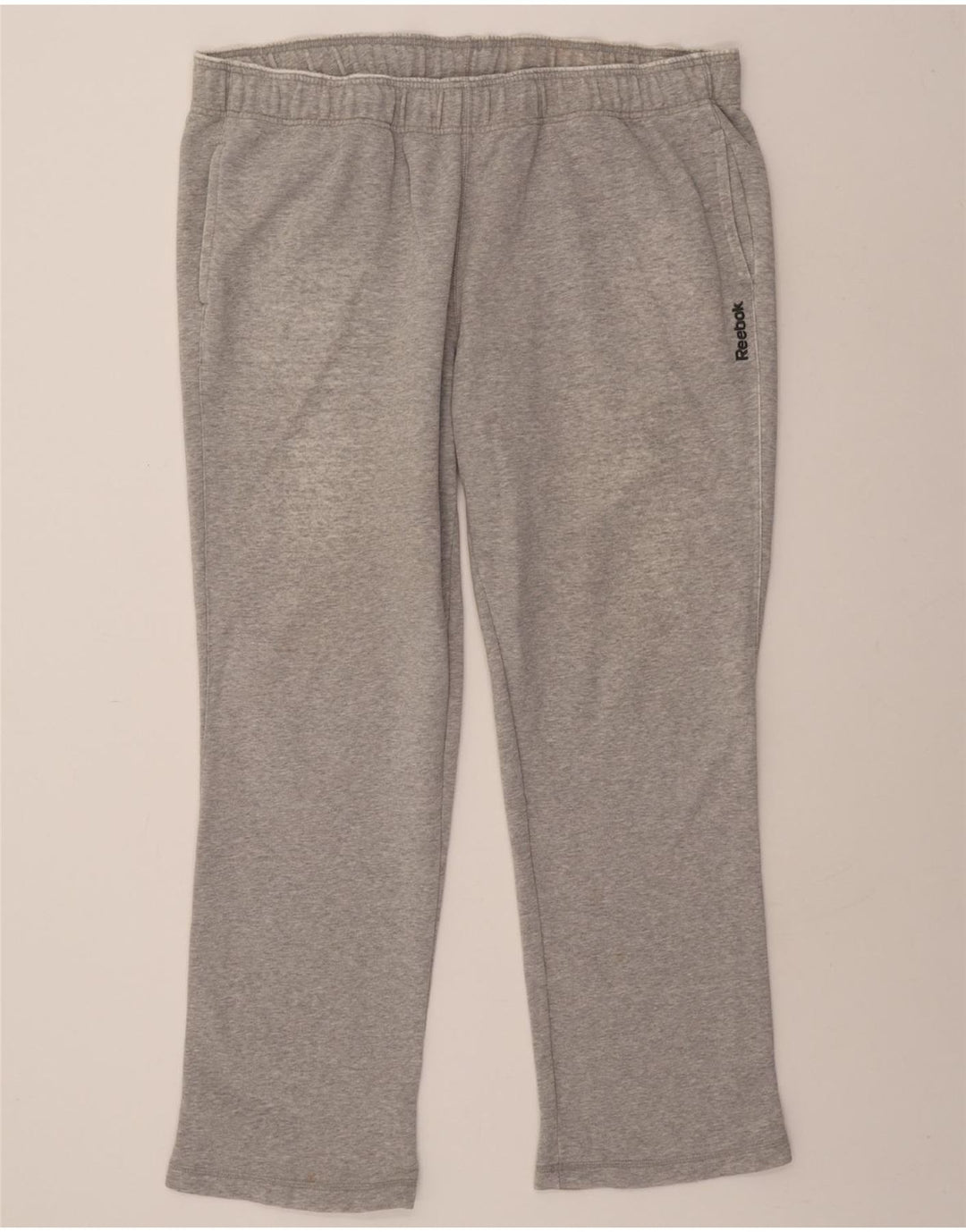 REEBOK Mens Tracksuit Trousers 2XL  Grey Cotton Vintage Reebok and Second-Hand Reebok from Messina Hembry 