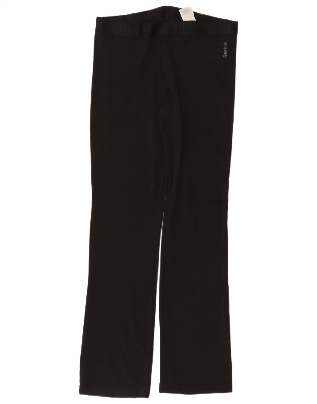 REEBOK Leggings Mujer UK 12/14 Mediano Negro Poliéster