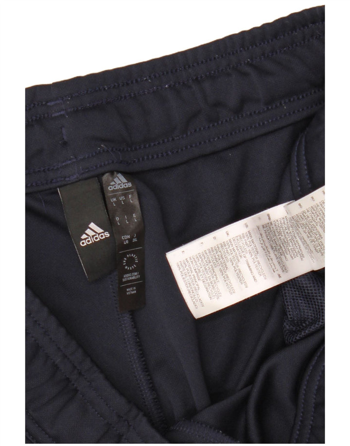 Adidas Hombre Aeroready Pantalones De Chándal Grande Azul Marino Poliéster