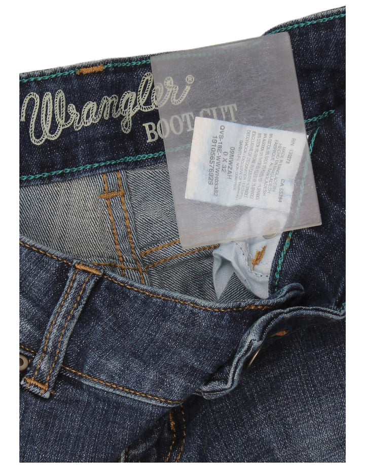 WRANGLER Vaqueros Bootcut para Mujer US 0 XS W26 L32 Algodón Azul