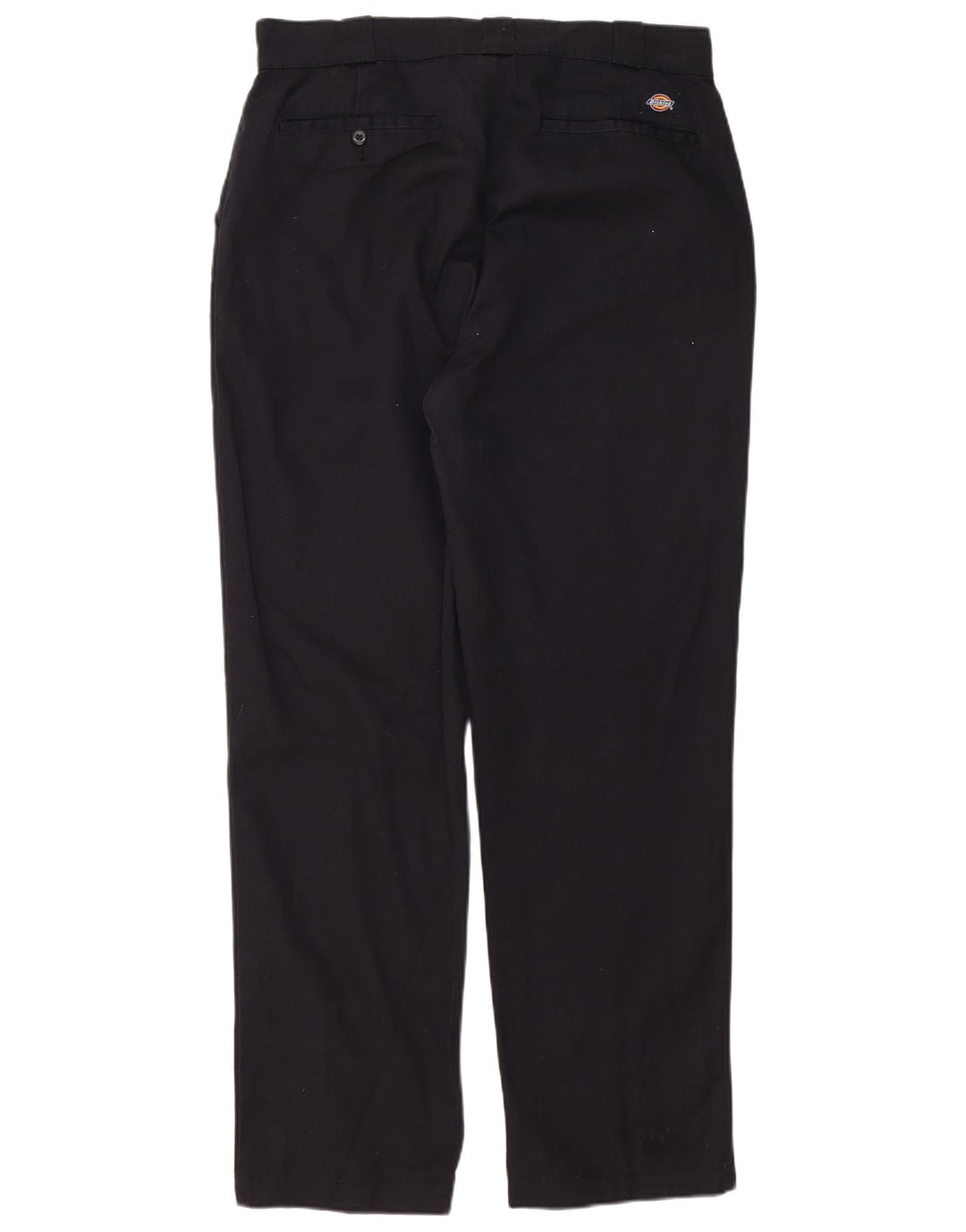 DICKIES Pantalón chino recto para hombre W34 L31 Poliéster negro