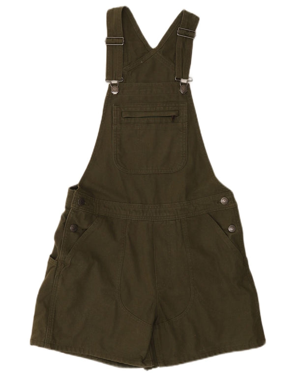 Patagonia Mujer Dungarees Chino Shorts XS W32 Caqui Algodón