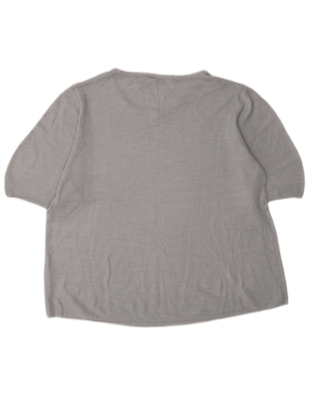 Marks & Spencer Jersey con cuello barco para mujer, talla 40, color gris grande