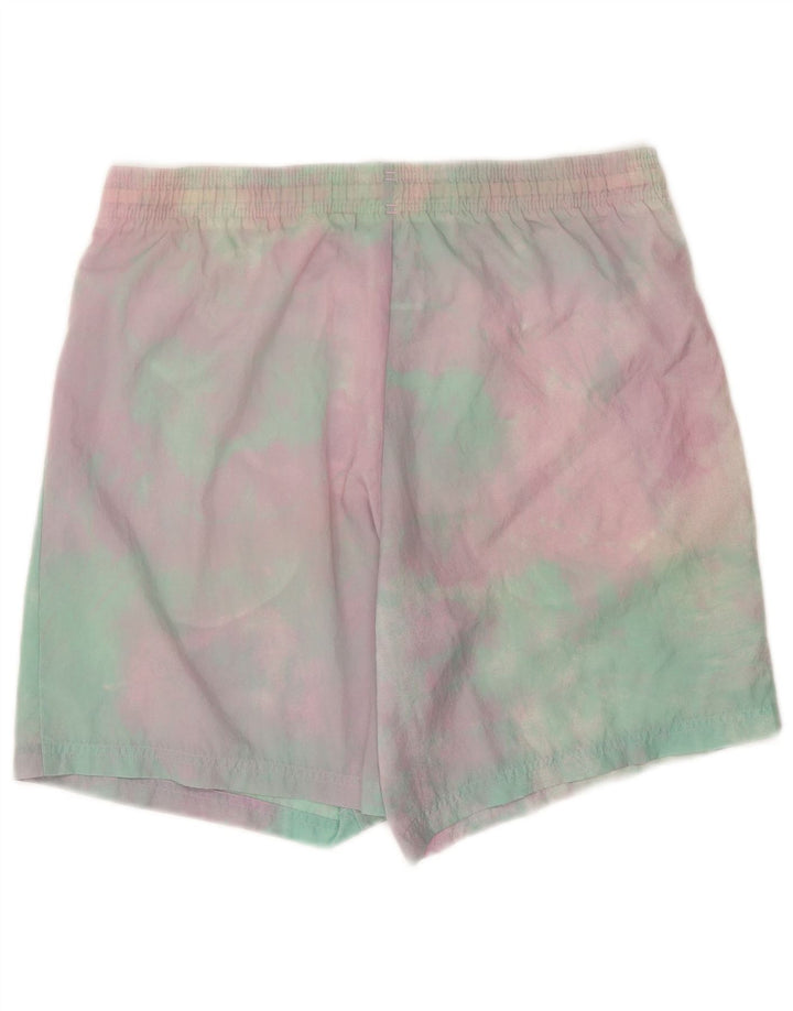 Adidas - Pantalones cortos deportivos para hombre, poliéster teñido anudado, mediano, multicolor