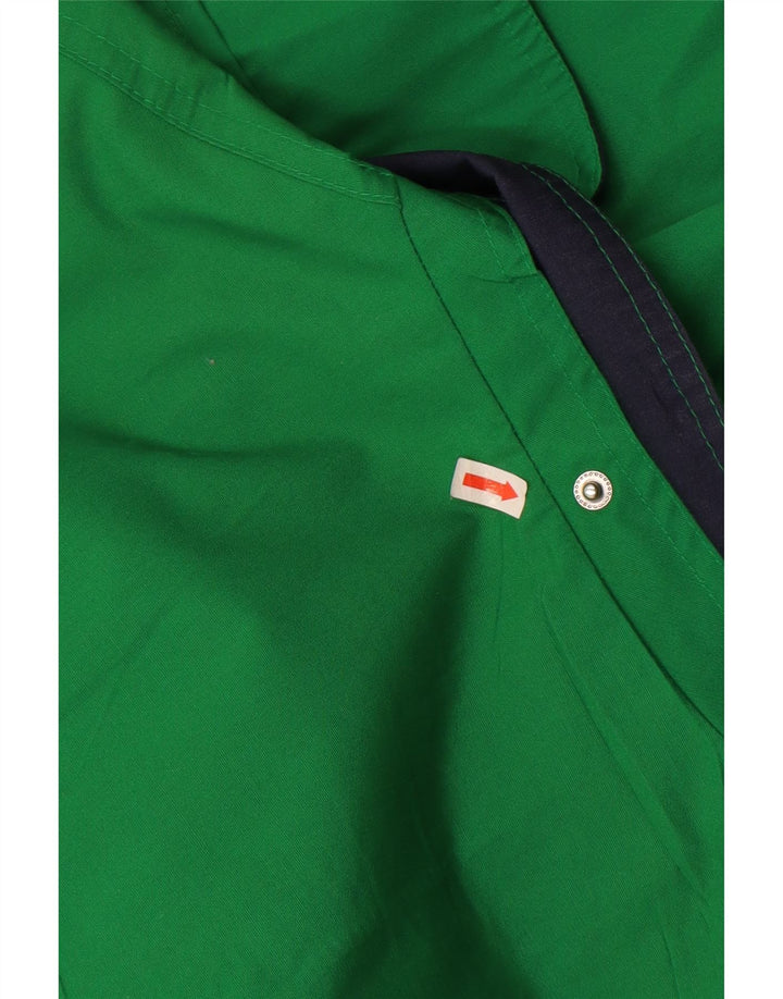 Vintage hombres chaqueta utilitaria Reino Unido 42 XL verde