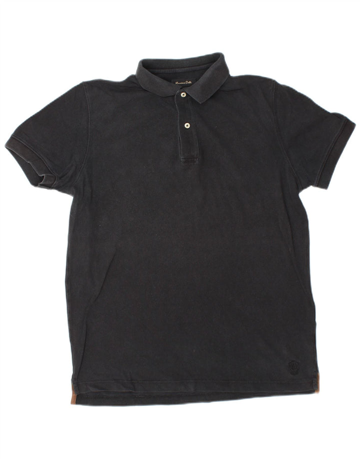 MASSIMO DUTTI Polo Hombre Pequeño Negro