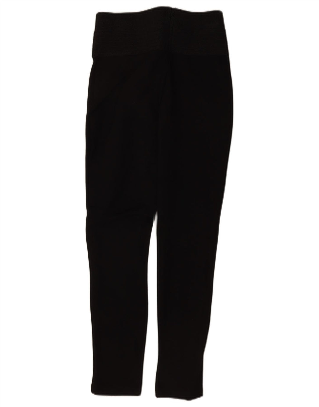 Zara Mujer Crop Leggings UK 42 Mediano Negro Poliéster