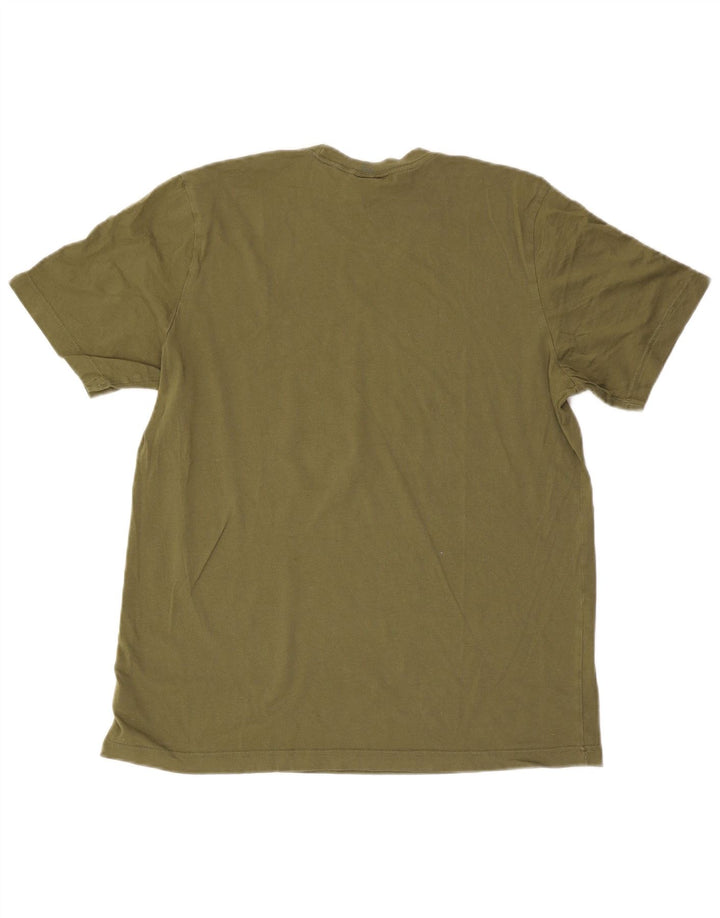 Camiseta Adidas Hombre Top Medium Khaki Algodón