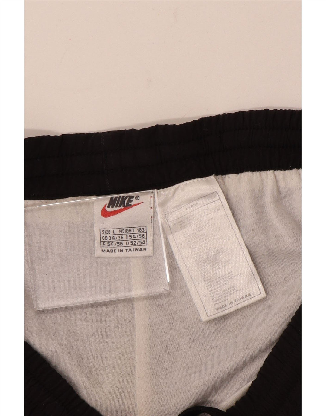 Nike - Pantalones de chándal para hombre, color negro, poliéster