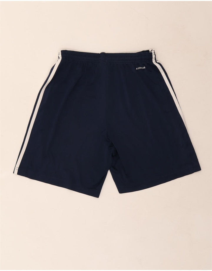 Adidas Hombre Aeroready Sport Shorts Medio Azul Marino Poliéster