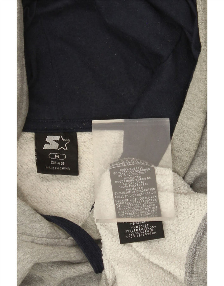 Starter Sudadera Con Capucha Hombre Gris Medio Algodón