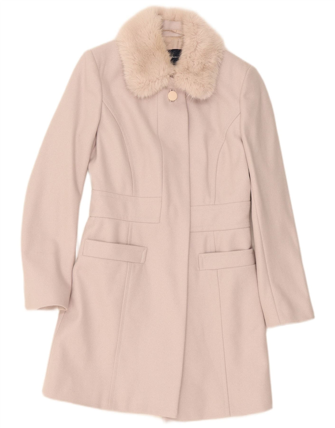Abrigo para mujer French Connection UK 8 Small Lana beige