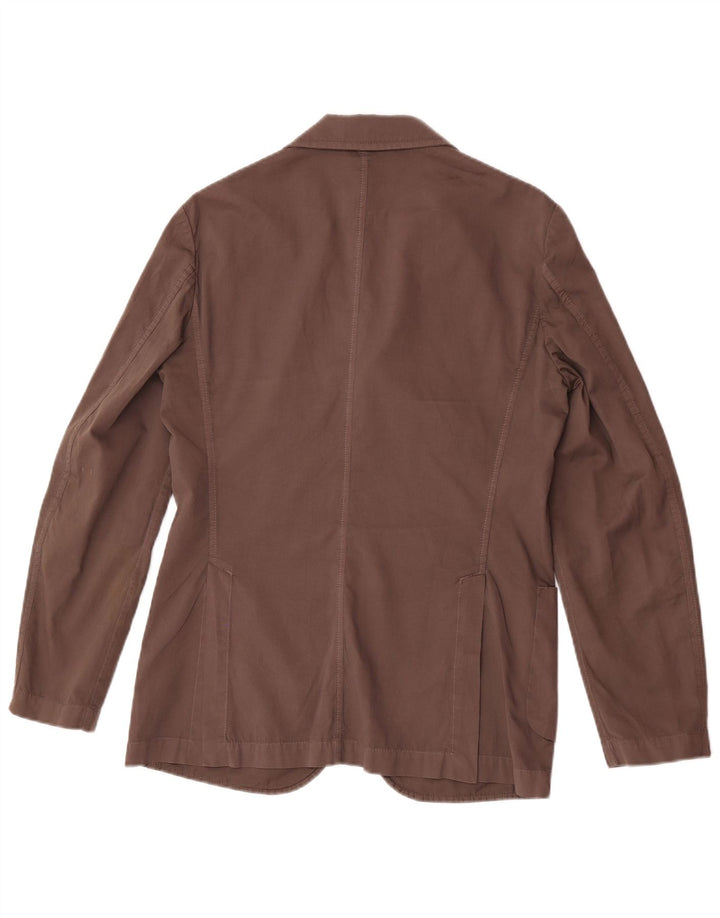 Aspesi Chaqueta tipo blazer de 3 botones para hombre UK 36 Small Brown
