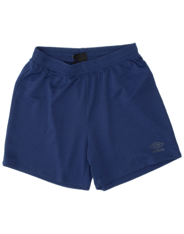 Umbro Pantalones cortos deportivos para niños 11-12 años Grande Azul marino Poliéster