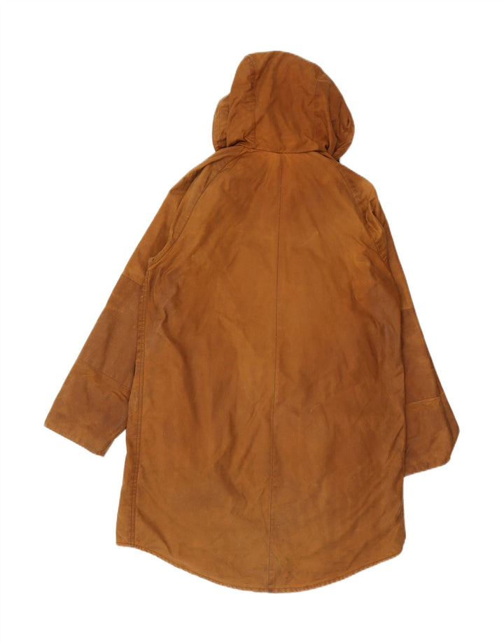 Barbour Chaqueta encerada con capucha para hombre estibador UK 36 Small Brown