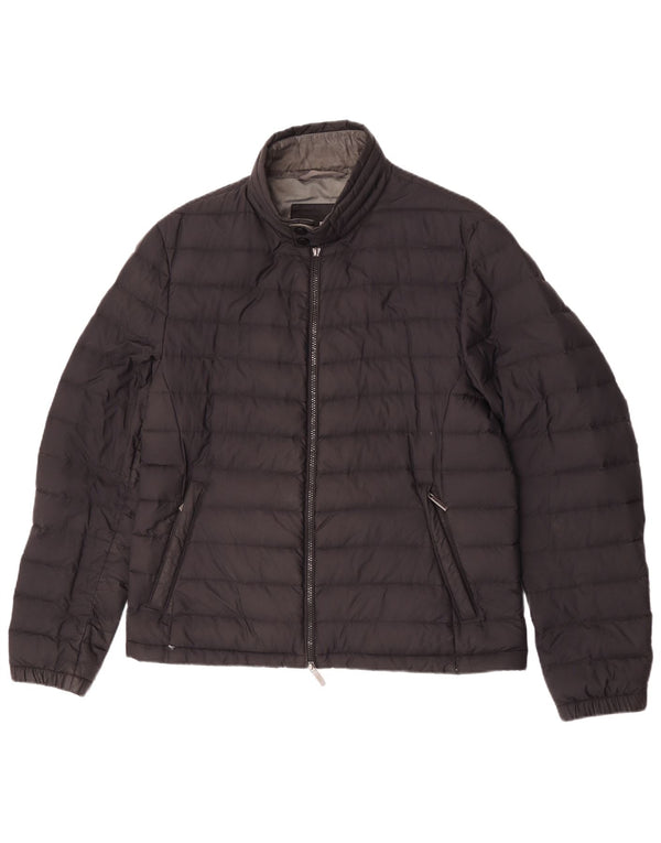 Hugo Boss Chaqueta acolchada para hombre EU 50 Large Poliamida negra