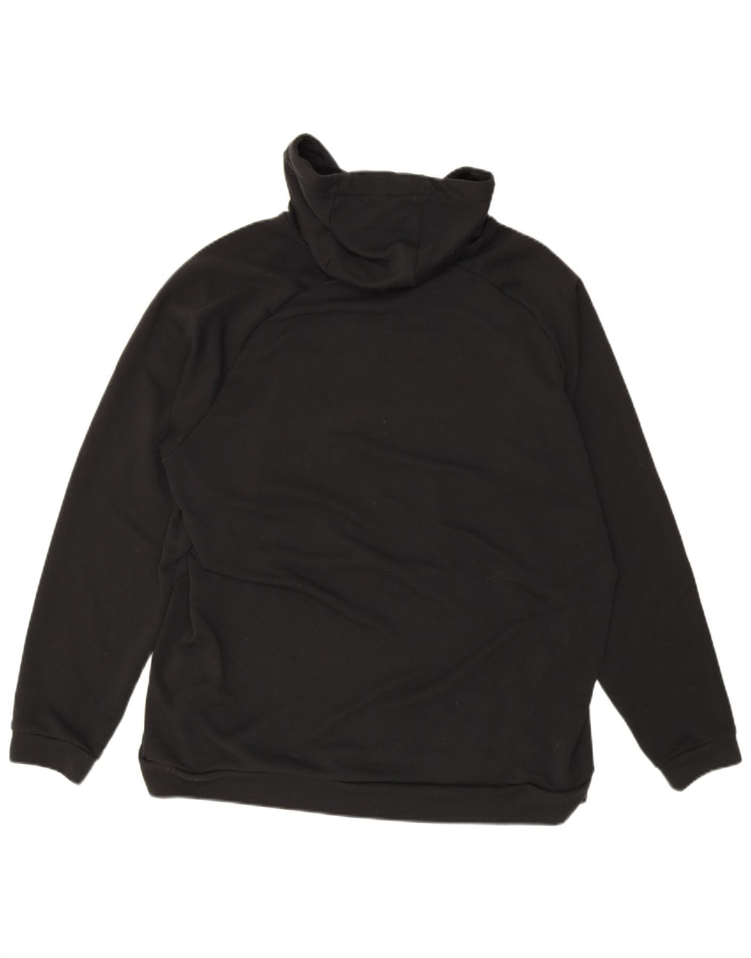 Nike Dri Fit Graphic Sudadera con capucha para hombre, talla 2XL, poliéster negro