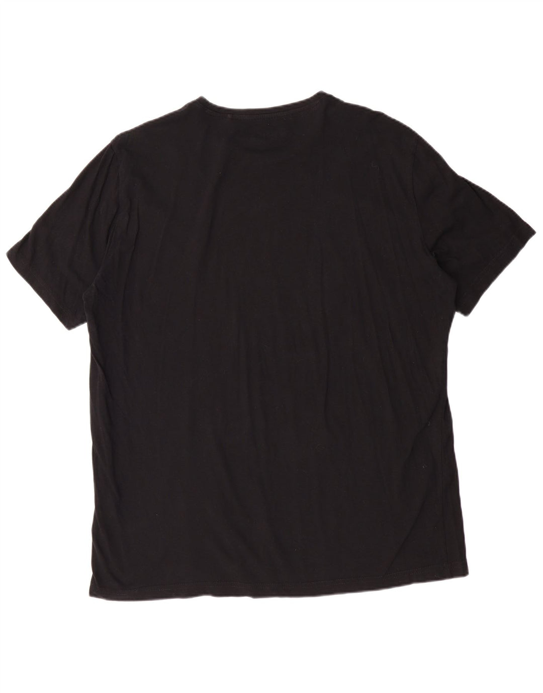 MUSTANG Camiseta gráfica para hombre Top XL Algodón negro