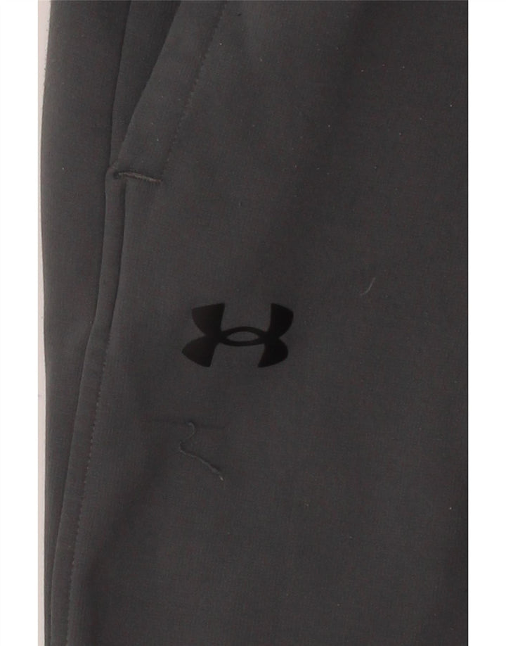 UNDER ARMOUR Mens Cold Gear Tracksuit Trousers Joggers XS  Grey Polyester