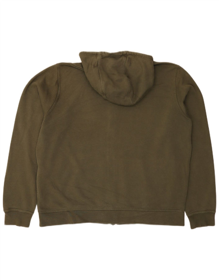 Nike - Sudadera con capucha y cremallera para hombre, talla 2XL, color caqui